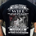 I Am Not Perfect But I Have A Freaking Awesome Wife - Gift For Husband From Wife - NGHL00 (SKU06-31-00)