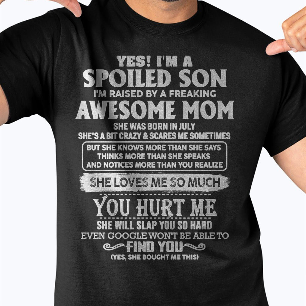 July - Awesome Mom - Perfect Gift For Your Son From Mom - NGHL07 (SKU05-47-07)