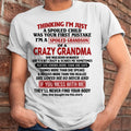 MARCH - I'M A SPOILED GRANDSON OF A CRAZY GRANDMA - From Grandma - NGHL03 (SKU-GMS1-NTT03)
