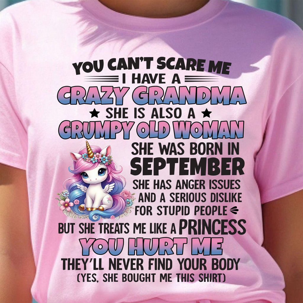 SEPTEMBER - YOU CAN'T SCARE ME - GIFT FROM GRANDMA - NGHL09 (SKU09-106-09)