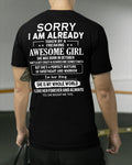 October - Awesome girl - Perfect gift for your boyfriend - (SKU04-86-10) - From Wife NGHL10