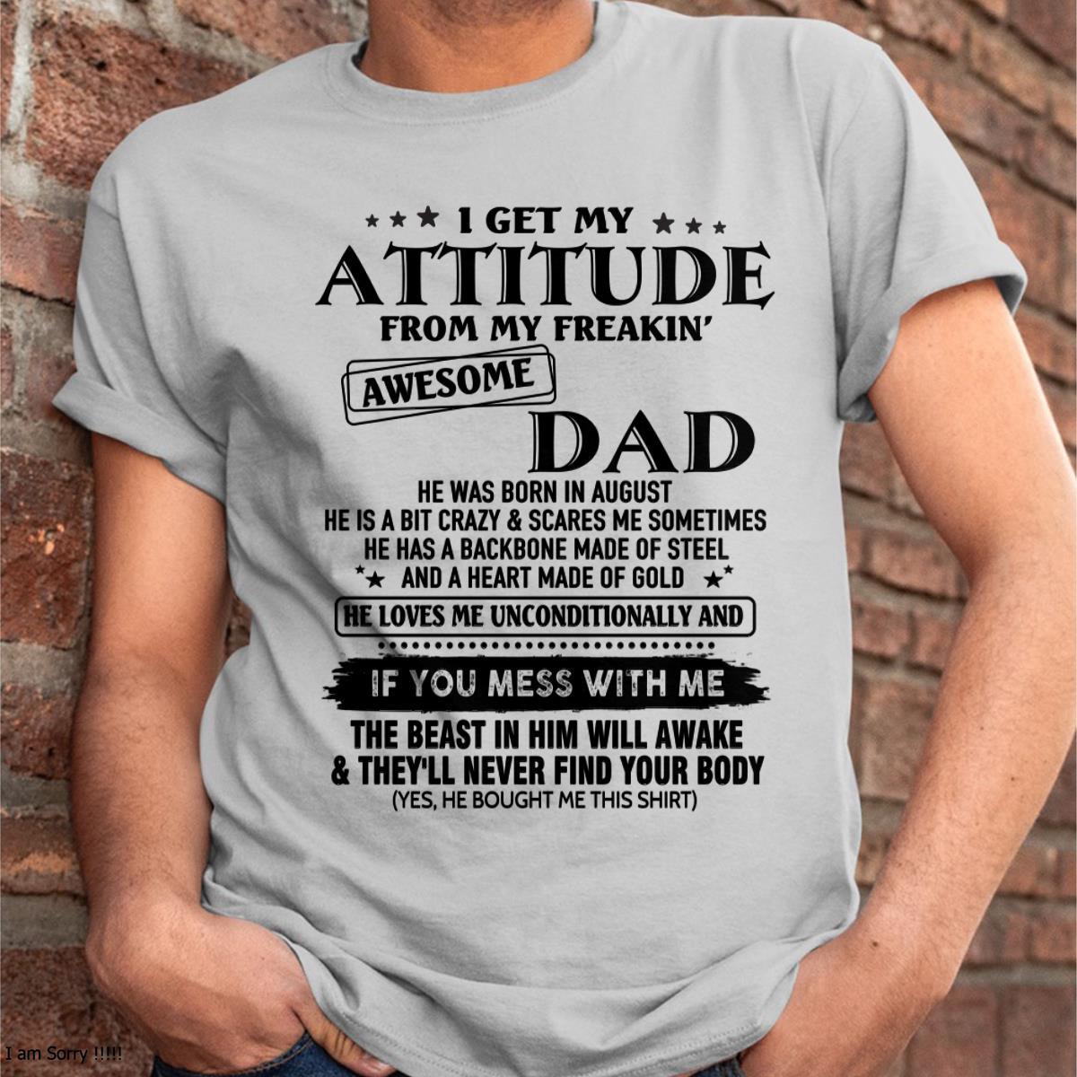 August - Gift For Son and Daughter From Dad - NGHL08 - (SKU-TDADC-08)
