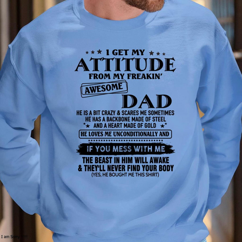 Gift For Son and Daughter From Dad - NGHL00 Hoodie (SKU-TDADC-00)