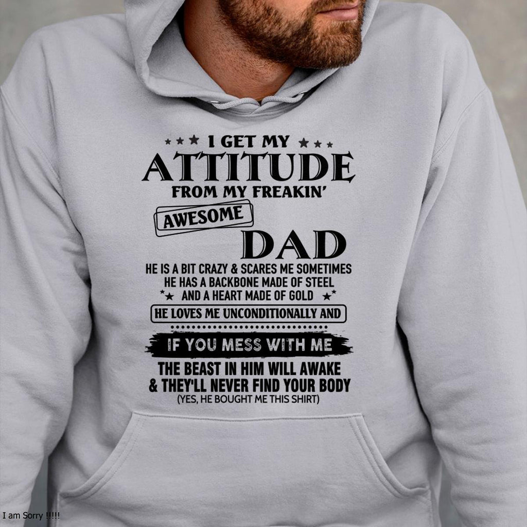 Gift For Son and Daughter From Dad - NGHL00 Hoodie (SKU-TDADC-00)