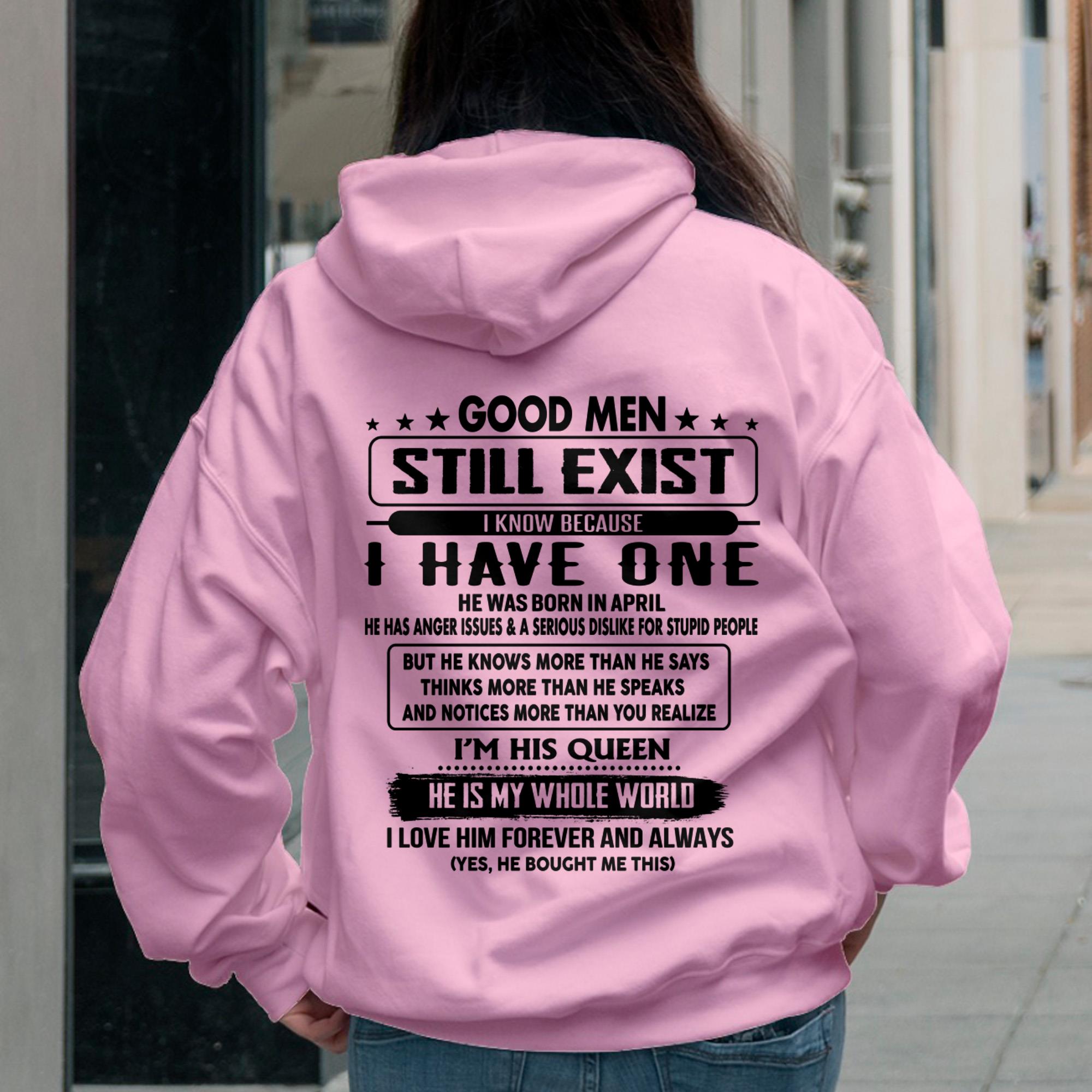 April - Good men Still Exist - gift for your girlfriend, wife from Husband - NGHL04 (SKU-GMSAU-04)