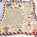 Special Gift For Mom Blanket - From Daughter