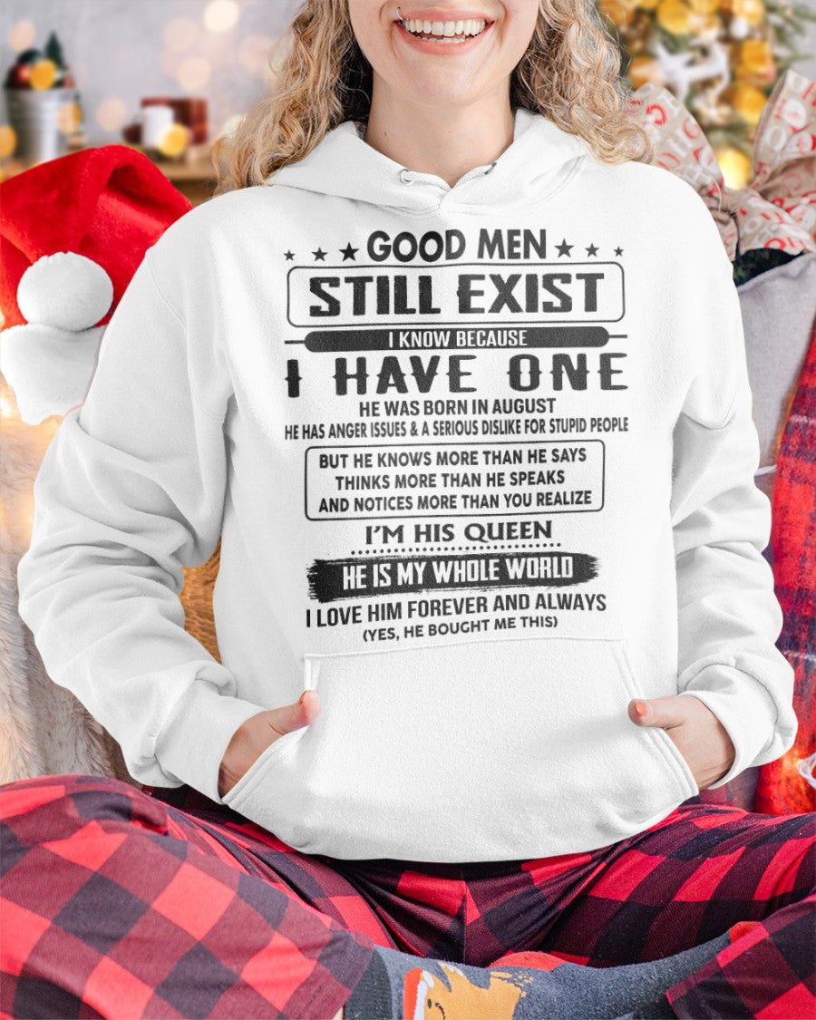 August - Good men Still Exist - gift for your girlfriend, wife from Husband - NGHL08 (SKU-GM-08)