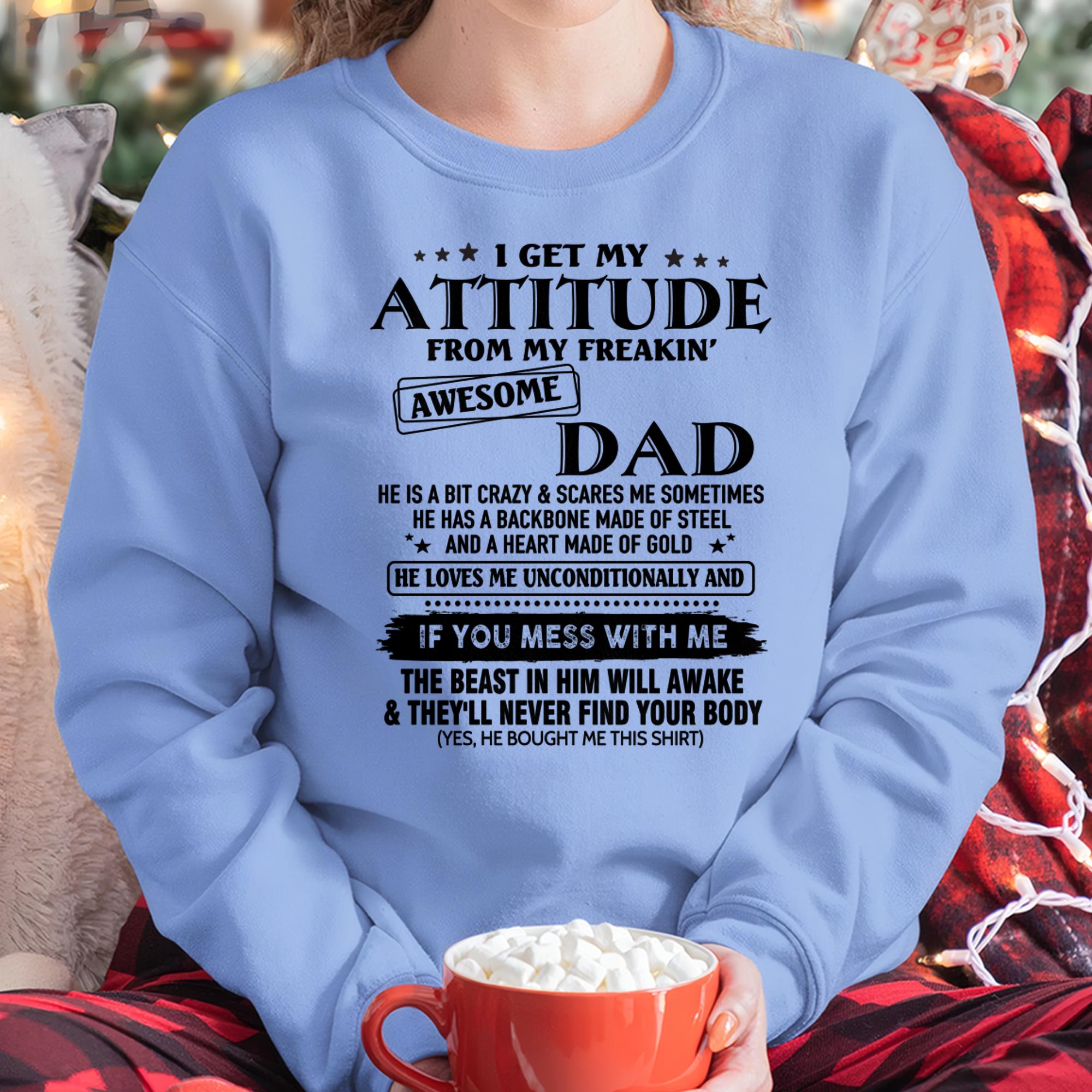 Gift For Son and Daughter From Dad - NGHL00 Hoodie (SKU-TDADC-00)