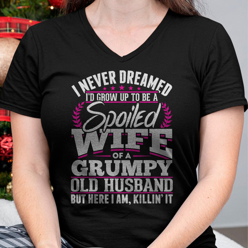 I am Spoiled Wife - Gift for Wife From Husband - NGHL00 (SKU-T1406-WIFE)