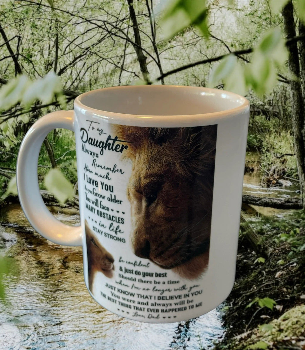 TO DAUGHTER MUG 00- GIFT FROM DAD - NTTD00