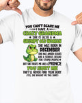 DECEMBER - YOU CAN'T SCARE ME - FOR GRANDSON - GIFT FROM GRANDMA - NGHL12 (SKU09-85-12)