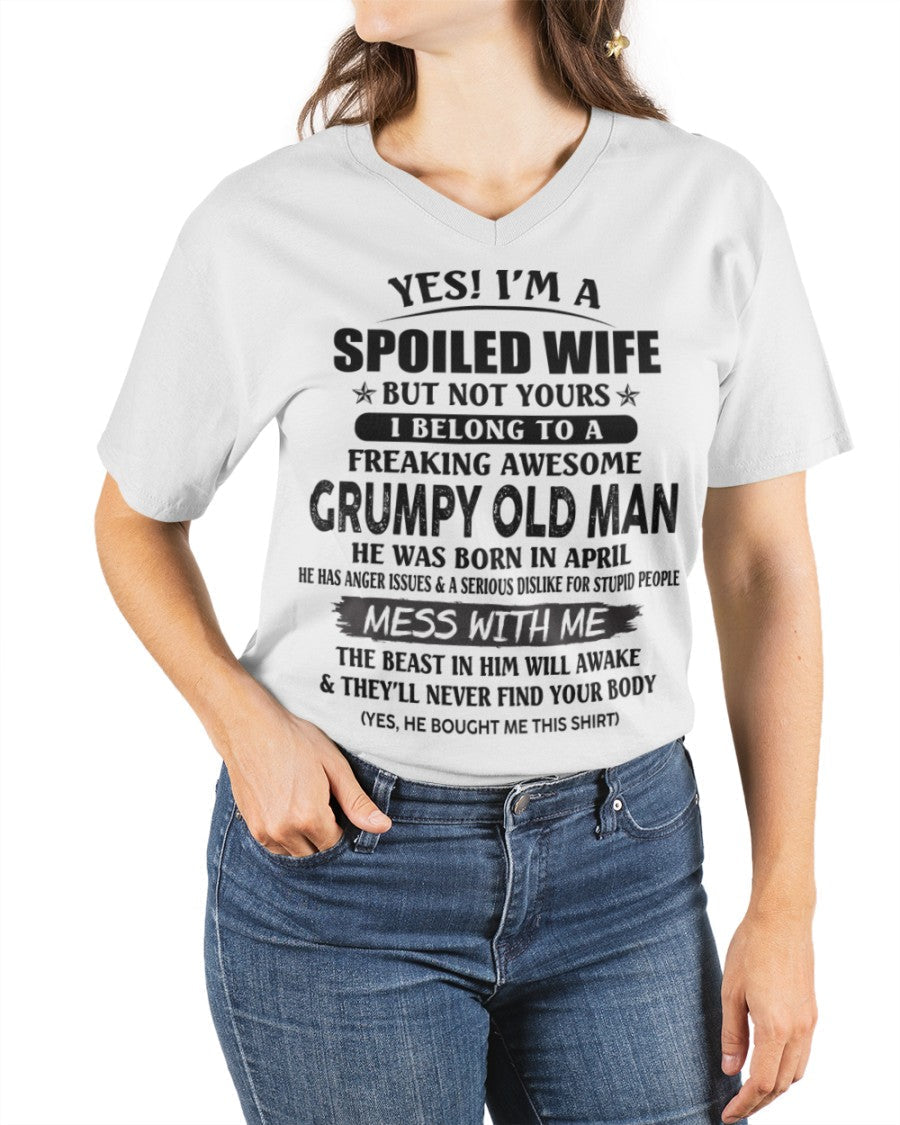 Grumpy Old Man April – Perfect gift for your wife – NGHL04 (SKU08-63-04)
