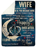 Special Gift For Your Wife Blanket - From Husband (SKU-CHAU-B13) FULL