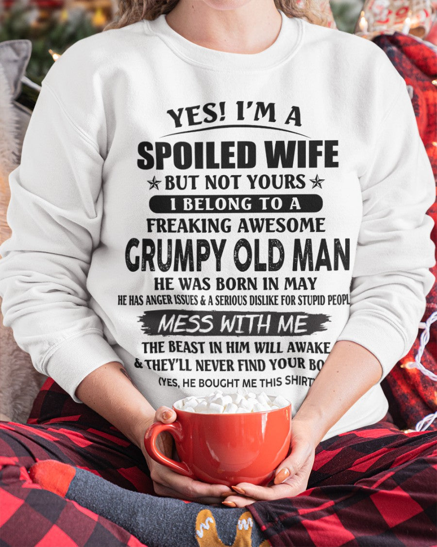 Grumpy Old Man May – Perfect gift for your wife – NGHL05 (SKU08-63-05)