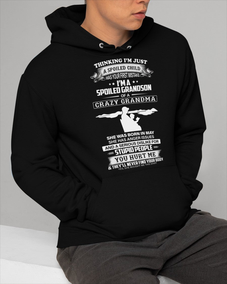 Spoiled by Grandma Shirt May Edition – From Grandma to Grandson NGHL05 (SKU-GMS2-05)