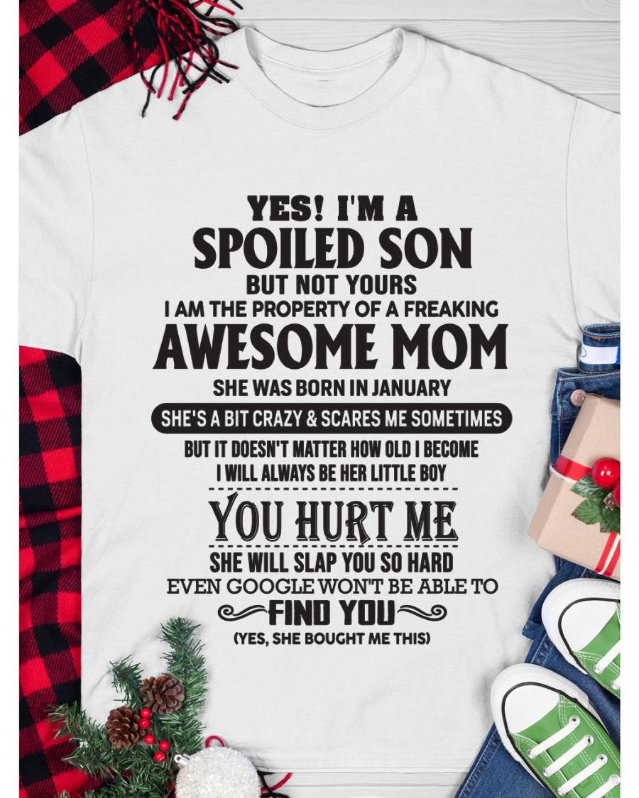 January - Gift for Son From Mom - NGHL01 ( SKU-MS01-01)