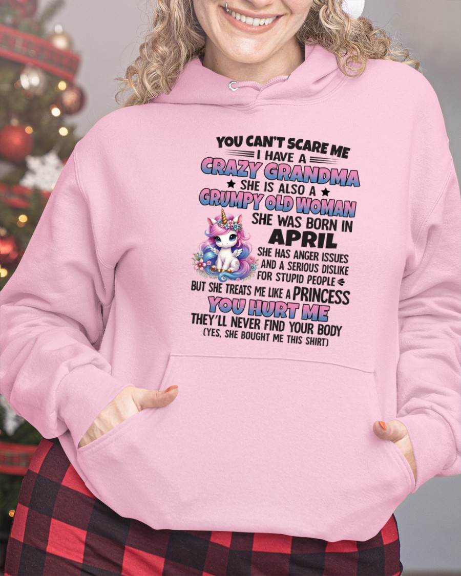 APRIL - YOU CAN'T SCARE ME - GIFT FROM GRANDMA - NGHL04 (SKU09-106-04)