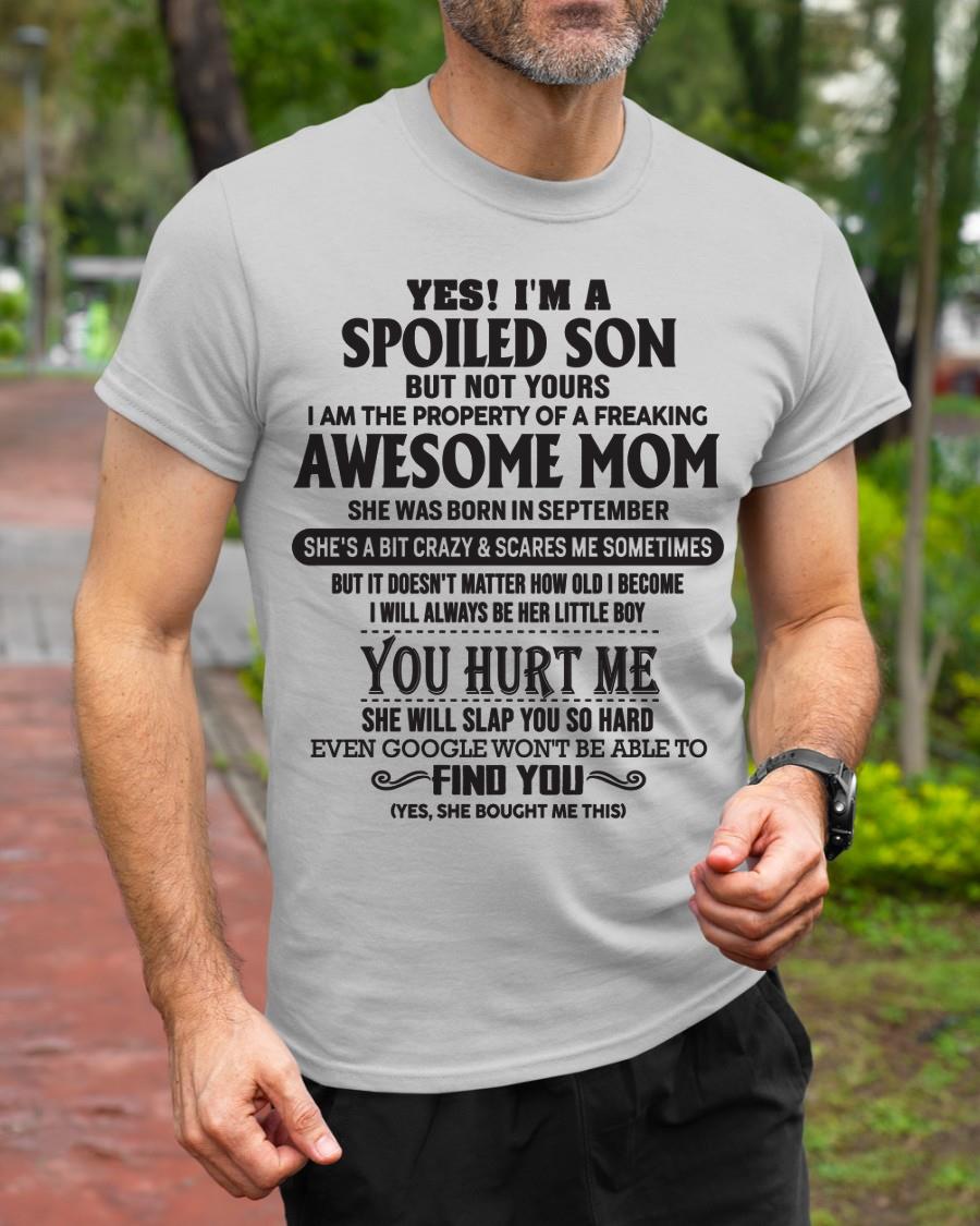 September - Gift for Son from a Legendary Mom ( SKU-MS01-09)