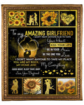Special gift for Girlfriend Blanket From Boyfriend