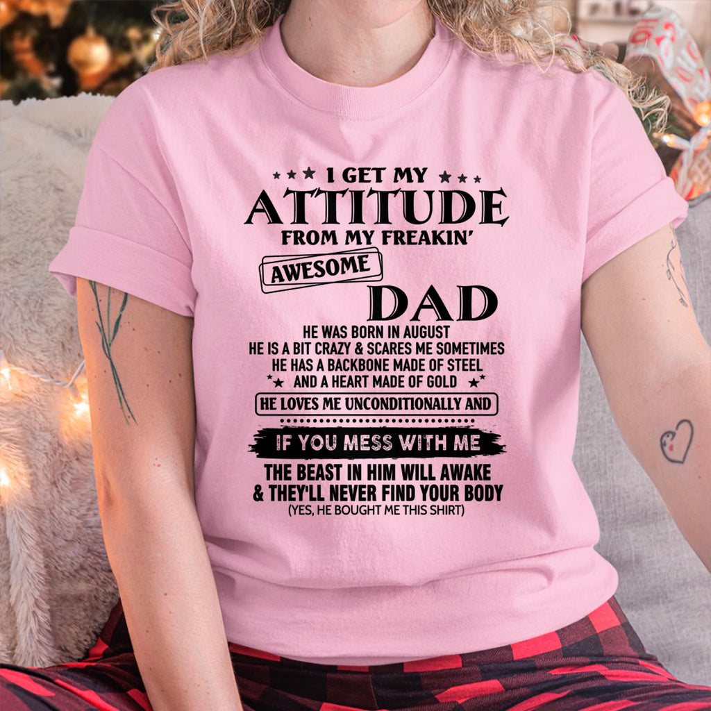 August - Gift For Son and Daughter From Dad - NGHL08 - (SKU-TDADC-08)
