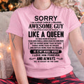 March - Sorry I am already taken by a freaking awesome guy - Gift for Wife From Husband - NGHL03 (SKU-SRG-03)