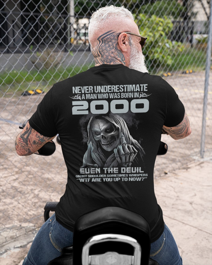 NEVER UNDERESTIMATE US2000 male (SKU07-58-2000)