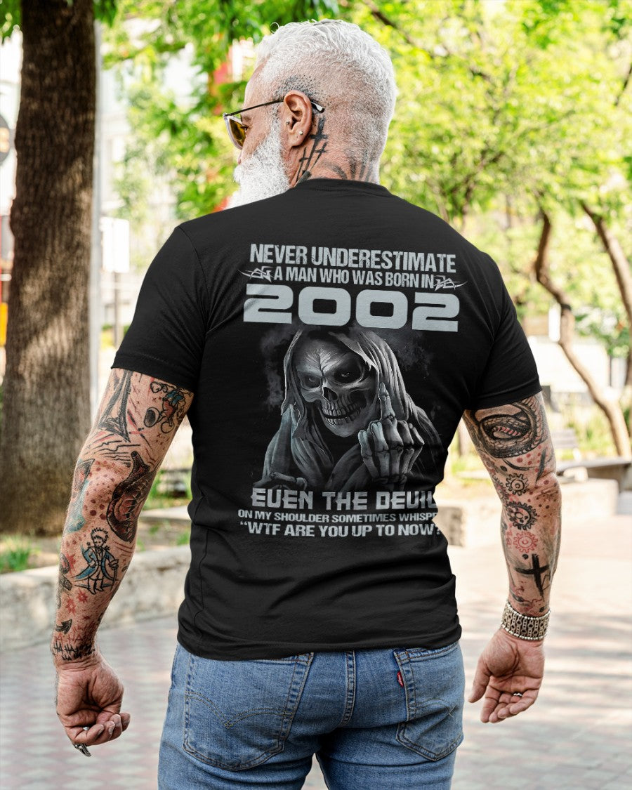 NEVER UNDERESTIMATE US2002 male (SKU07-58-2002)